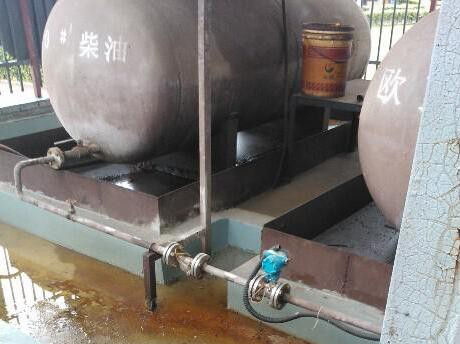 柴油流量計(jì)現(xiàn)場安裝使用圖